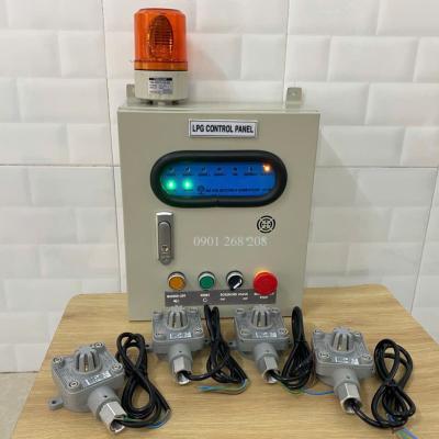 TỦ BÁO RÒ GAS KẾT NỐI 4 KÊNH ĐẦU DÒ PHÒNG NỔ EX-2B